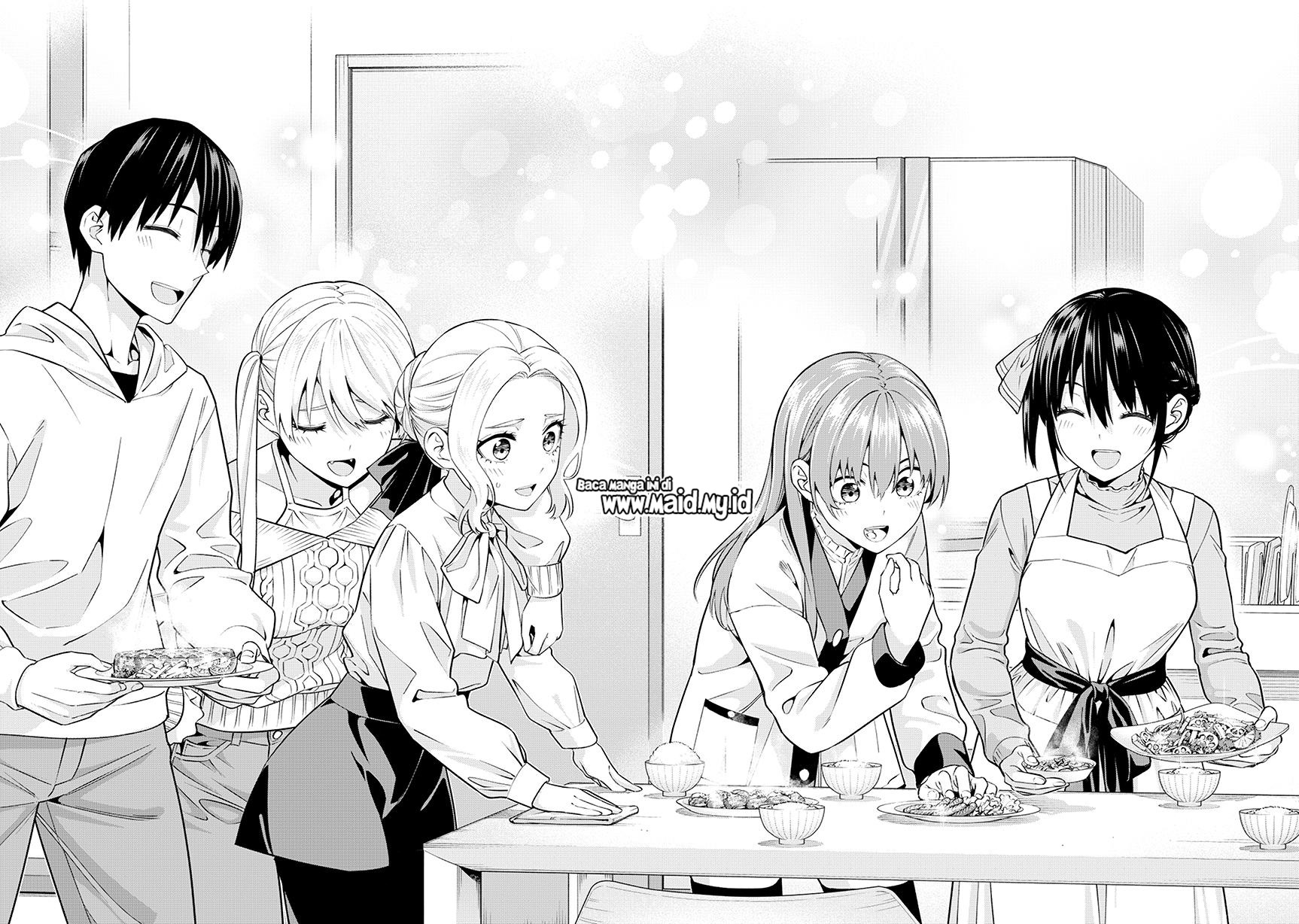 Kanojo mo Kanojo Chapter 144 End Gambar 18